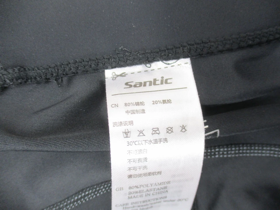 Santic POWER DRY Size M Women Stretch Inner Pad Elastic Waist Cycling Shorts 249 - Image 4 of 4