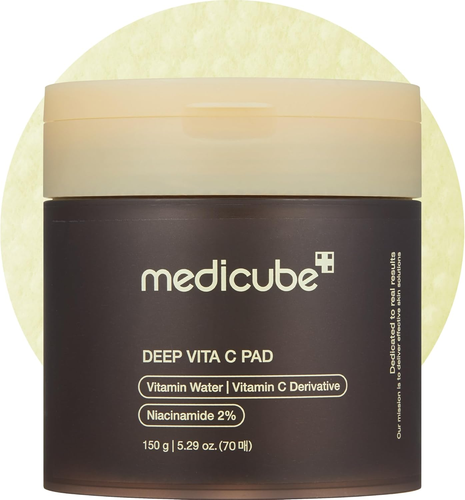Medicube Deep Vita C Gesichtspads, Vitamin C Toner Pads für ungleichmäßigen Hautton, 500 - Bild 9 von 12
