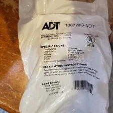 NEW ADT Sentrol Switch Magnet Alarm Contact # 1087WG-ADT / 1.5" Gap