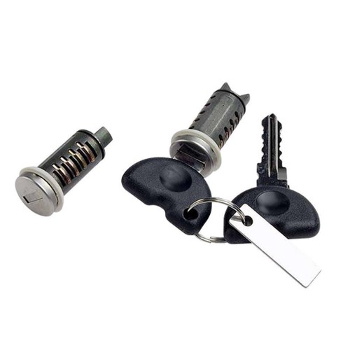Kit Serrures P2R Pour Scooter Piaggio ZIP 50 (1995-2005) - Contact Démarrage + Selle - 2 Clés Identiques