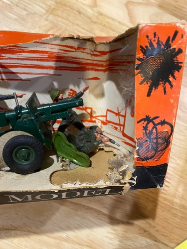 Britains Herald Models 4307 Militär Armee Infanterie mit Feldkanonenartillerie - Bild 6 von 10