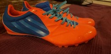 Adidas Orange /Blue Distance Spikes size 13