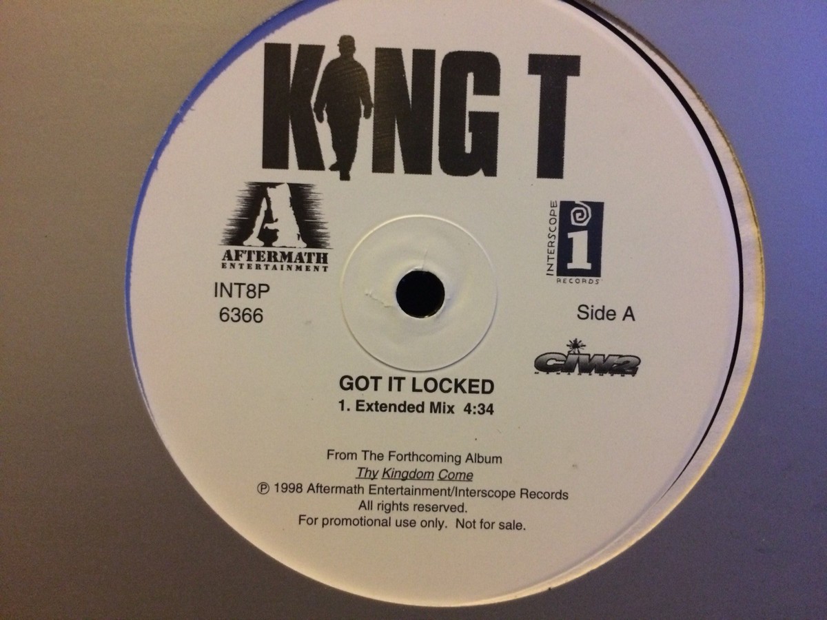 King T『Got It Locked』Promo  CDs King T – Got It Locked – CD (Single, Promo), 1998 [r1494161
