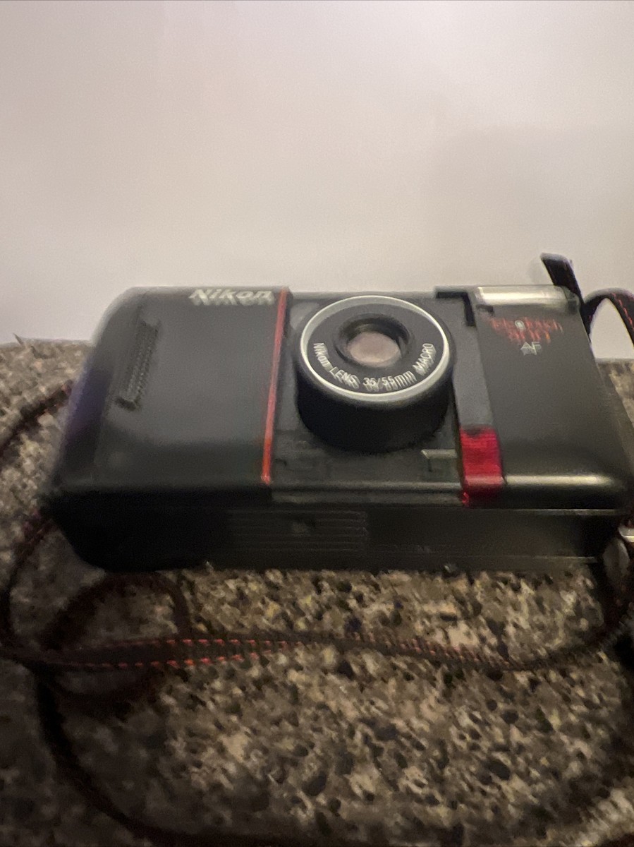Nikon Tele Touch 300 AF Point & Shoot 35mm Film Camera 35-55mm