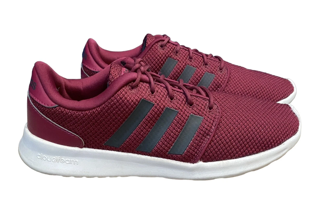 Adidas cloudfoam qt store racer maroon