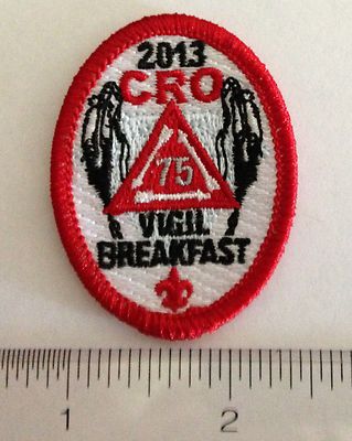 OA Croatan #117 Lodge 2013 75th Anniversary - Fall Fellowship Vigil Rededication