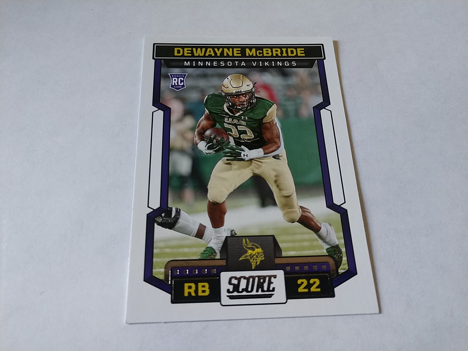 DeWayne McBride card image
