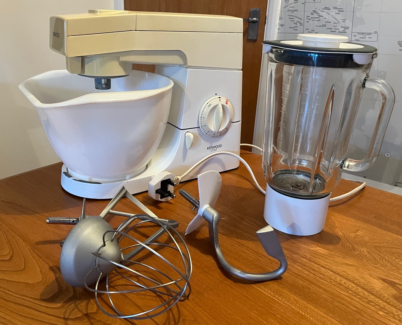 Kenwood Chef KM300 Food Mixer Processor & Accessories & Blender eBay