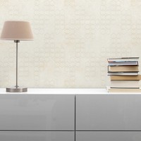 Tadessi Vliestapete Grafik Mauro M1-No.1665 | Creme | Grau | Geometrisch