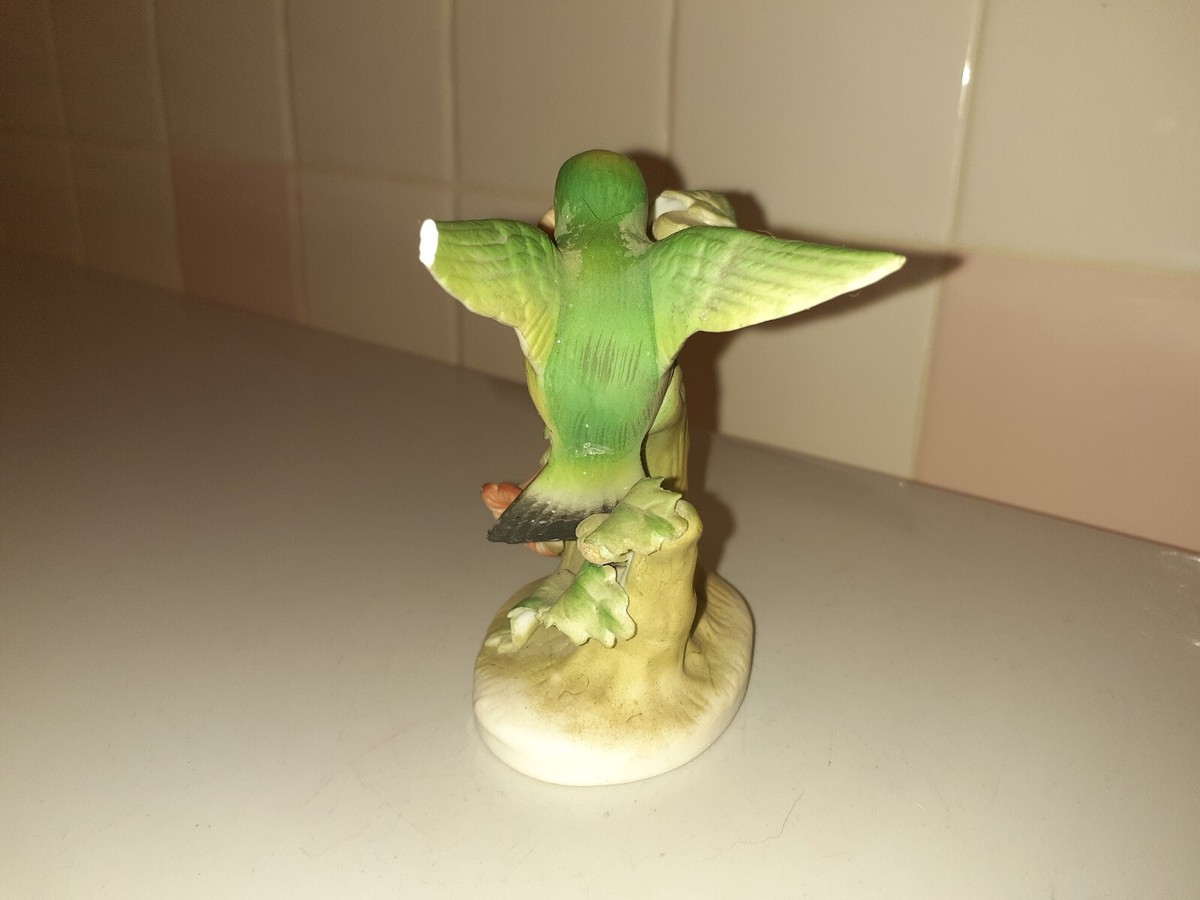Lefton Porcelain Japan Humming Bird KW 464 Figurine 3.4