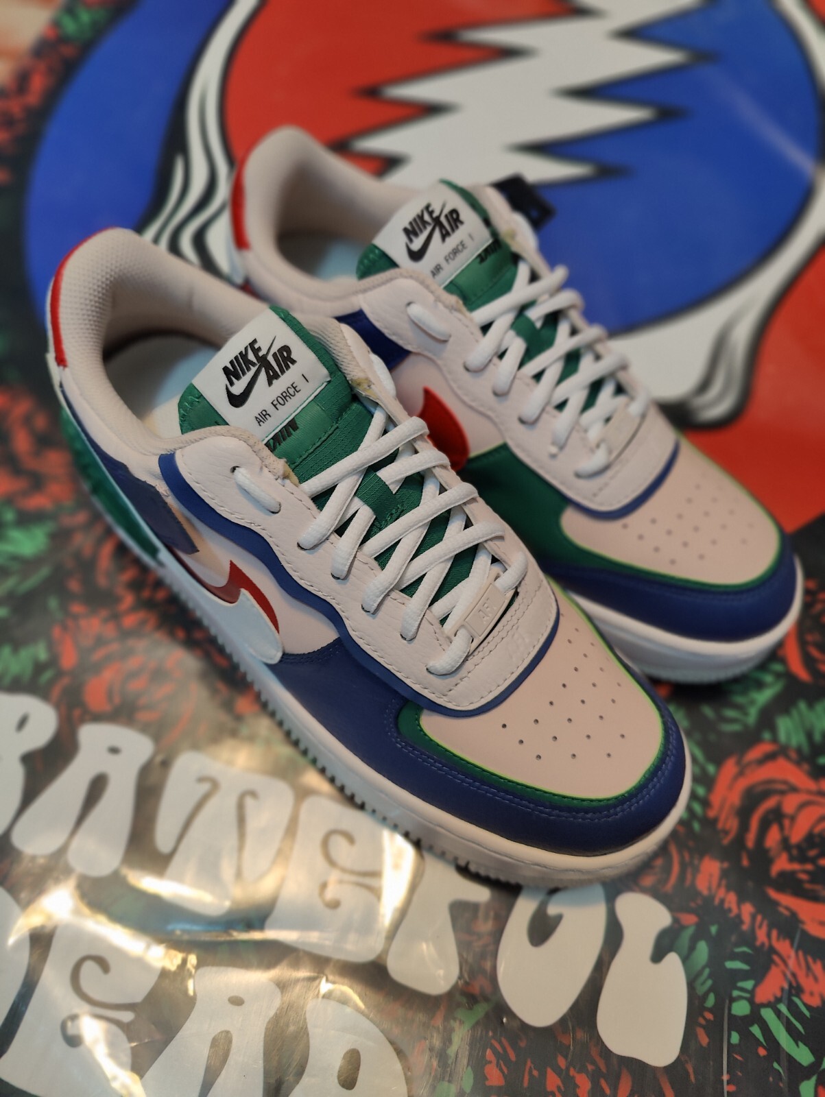 Nike W AF1 Shadow Air Force 1 Mystic Navy Blue White CI0919-400  Women\u0026#039;s 10.5 | eBay
