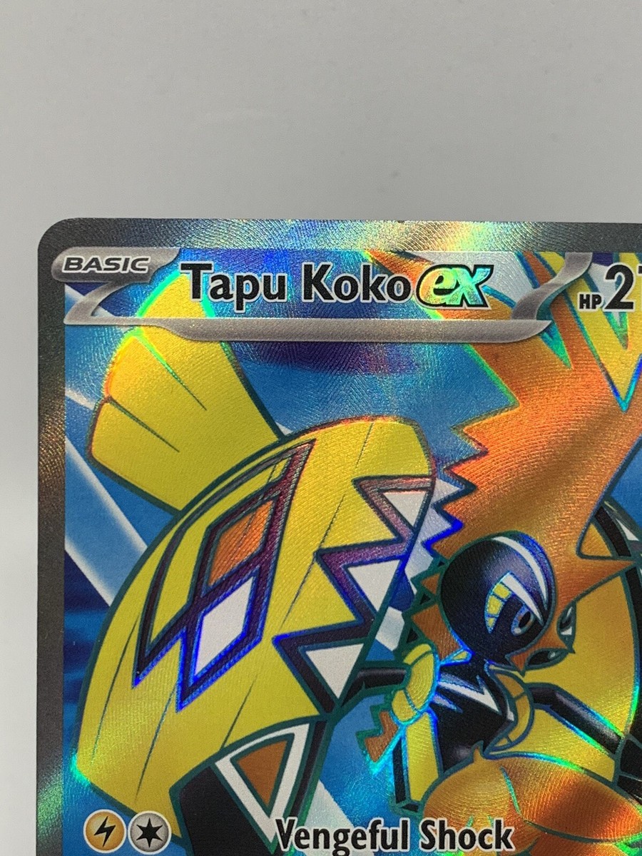 Pokémon TCG Tapu Koko ex Paradox Rift 222/182 Holo Ultra