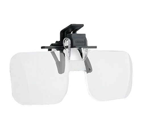 Preto Lupa Clip-on lupas para Visão Fraca