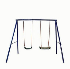 Altalena per Bambini 2 Posti Dondolo Giardino  Regalo Estate per bambini Gioco