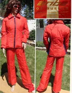 matching ski suits