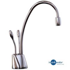 Insinkerator Chrome Steaming Hot & Cold Kitchen Sink Kettle Tap NO TANK