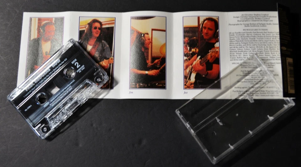 1997 Paul Rodgers "NOW" Cassette Tape Velvel Records VEL79790-4 - Image 3 of 4