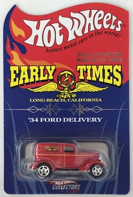 2004 Hot Wheels Early Times Rod Run '34 Ford Delivery Limited Edition 1 / 5000