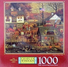 Charles Wysocki Americana Autumn at Stony Creek 1000 piece