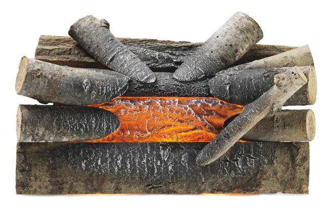 Fireplace Grate 22 In Pleasant Hearth Electric Crackling Log