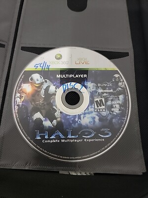 Multiplayer Game Disc HALO 3 Complete Multiplayer Experience (Disc ONLY)!! for XBOX 360 ...