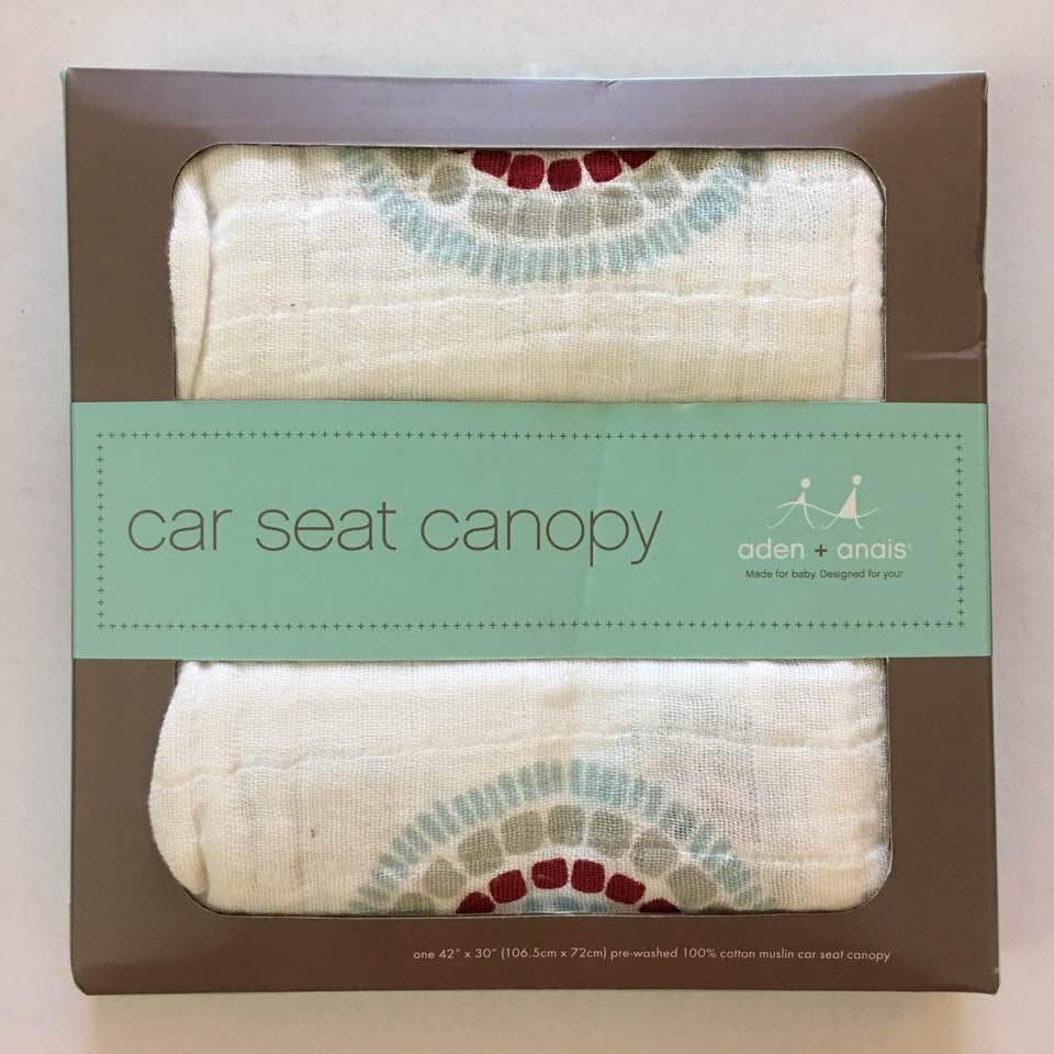 Aden + Anais Classic Car Seat Canopy Liam the Brave eBay