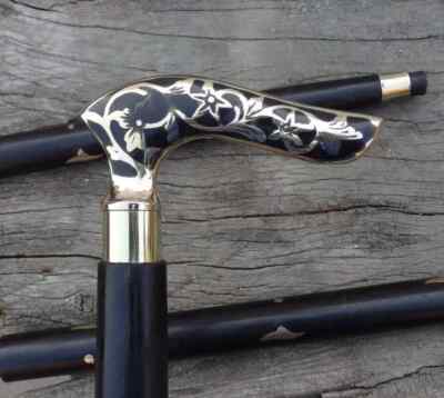 Design Toscano Meerjungfrau Gehstock