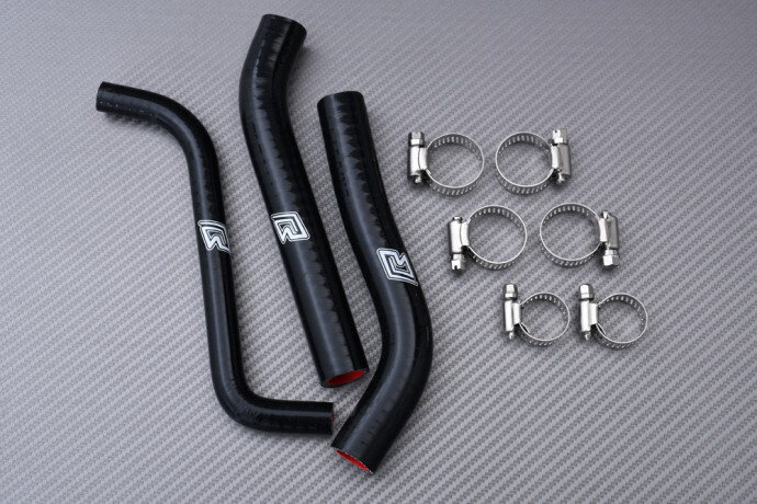 Durites de radiateur noir HONDA TRX450R SPORTRAX finition premium