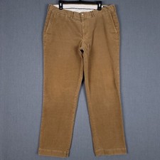Polo Ralph Lauren Pants Mens 38x32 36x31 Brown Classic Narrow Wale Corduroy