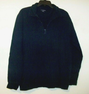 Womens Croft & Barrow Nice Thick Navy Blue Sweatshirt Size Medium EUC!!!