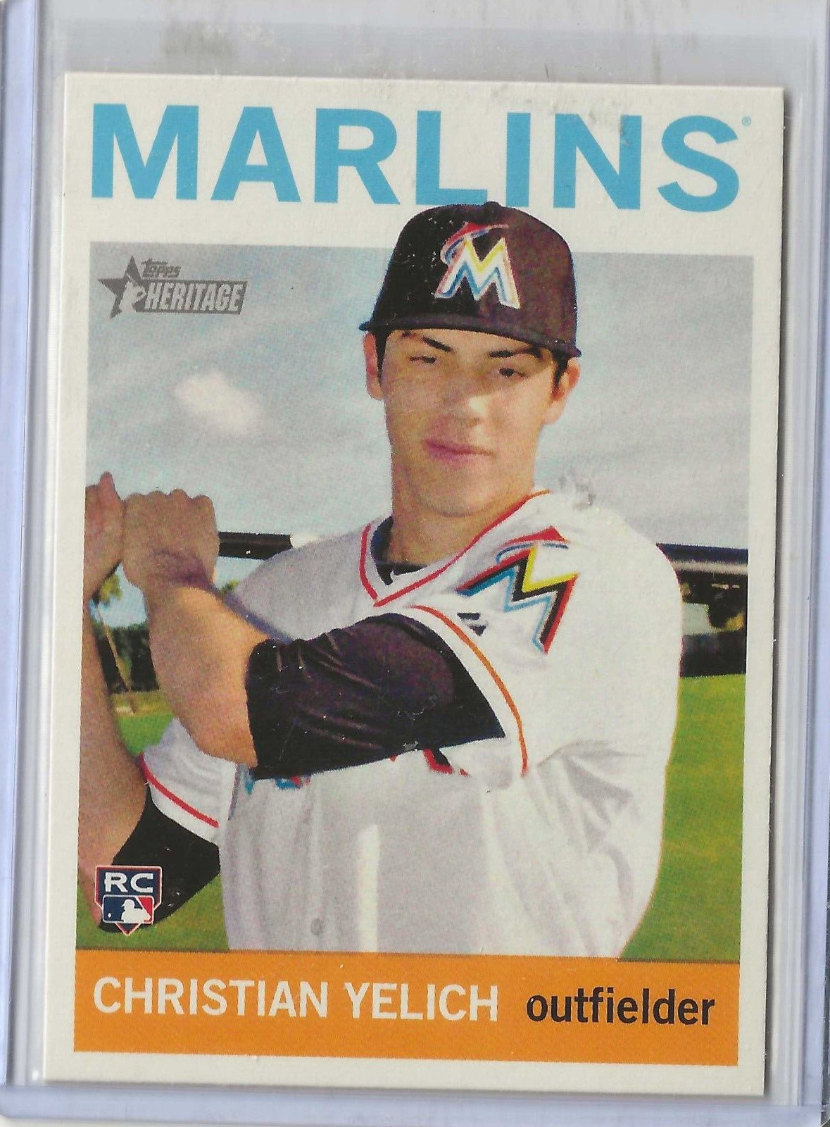 2013 Topps Heritage - High Number #H536 Christian Yelich (RC)