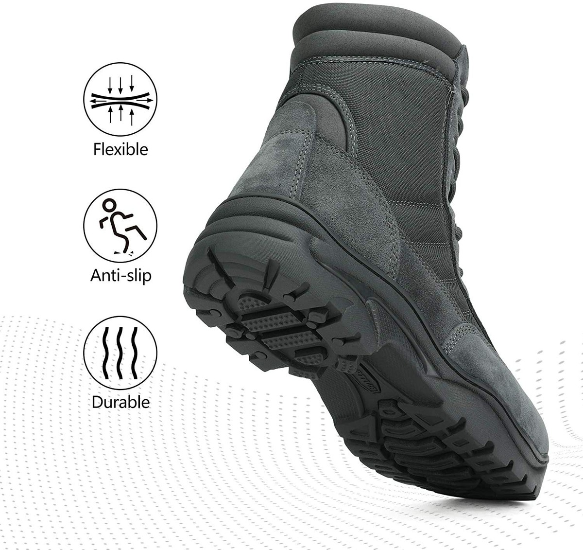 NWT NORTIV 8 Men\'s Military/Tactical/Work/Boots/Size 7.5 Nortiv 8 - Brandclub - NORTIV 8 Men main image 4