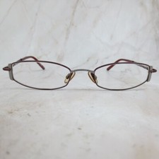 Humphrey s by Eschenbach Eyeglasses Frame 2569 Women's Red Silver 50-19-140