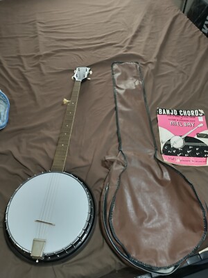 Vintage - Harmony - 5-String Banjo w/Case *ESTATE SALE FIND* *RARE ONE OWNER*