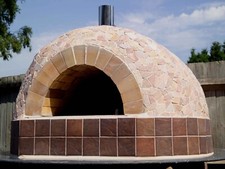 Sample (approx 10 x 10cm off-cut) Red Interlocking Tumbled Marble Mosaics.