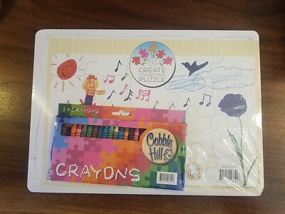 Create Your Own Puzzle 20 Pieces 14''X10''- , Cobble Hill,Part OM58841