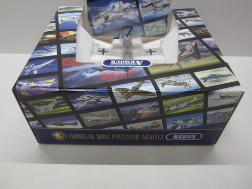FRANKLIN MINT ARMOUR DIECAST BF-109 MESSERSCHMITT B11B633 Luftwaffe Hartmann 12 - Picture 5 of 9