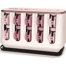 Remington H9100 PROluxe Heated Rollers White / Rose Gold