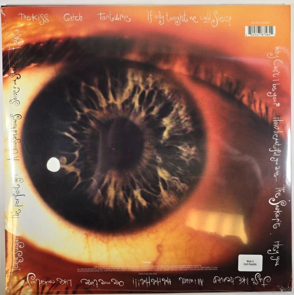 The Cure Kiss Me Kiss Me Kiss Me LP Album Record Reissue Remastered 180g 2016 - Image 2 of 4