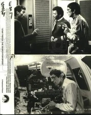 1984 Press Photo Leonard Nimoy directs and stars in new "Star Trek" movie