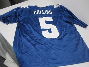 collins giants jersey