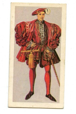 Brooke Bond Tea Card British Costume Collectable #12 Man's Formal 1548 (1)