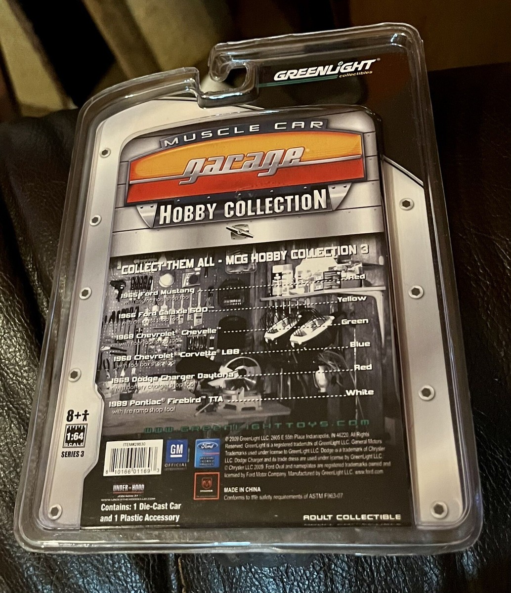 Greenlight 11061 – Macchina In Miniatura Da Collezione, Arancione/Blu, Modellino Die-Cast