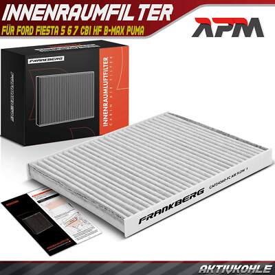 Innenraumfilter Pollenfilter für Ford Fiesta 5 6 7 CB1 HF B-Max Puma 1.0-1.6