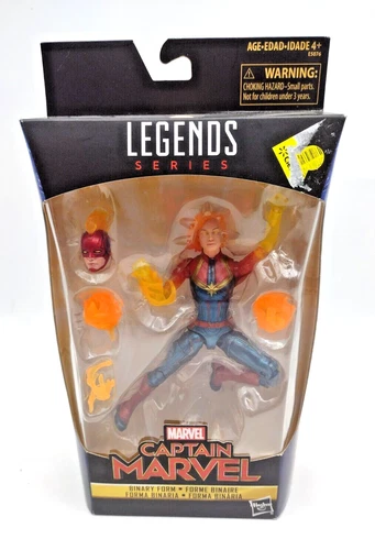 Figura Marvel Legends Capitana Marvel Forma Binaria Capitana Marvel 6" 2018 NUEVA
