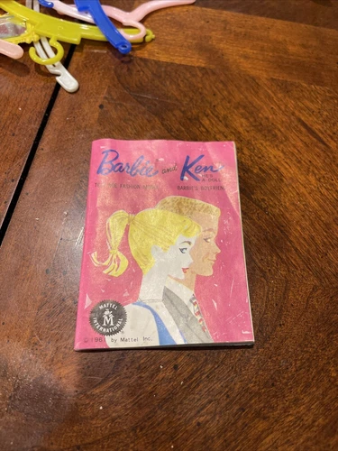 Vintage Barbie and Ken  Mini-Catalog by Mattel 1961