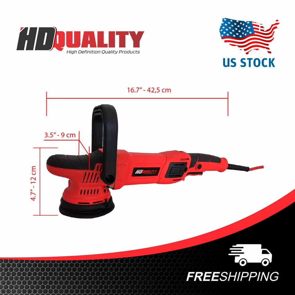 Pulidora HD Doble Acción Órbita 15mm | Pulidora Profesional Coche Foto 2 de 4