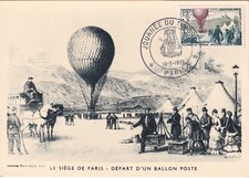 CARTE MAXIMUM JOURNEE DU TIMBRE PARIS DU 19/03/1955 LE SIEGE DE PARIS