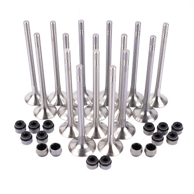 8x Intake & 8x Exhaust Valves for VW Audi 2.0 TDI DIESEL  03L109611 03L109601