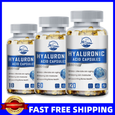 Hyaluronic Acid Capsules With Vitamin C - Joint Health & Skin Health Support